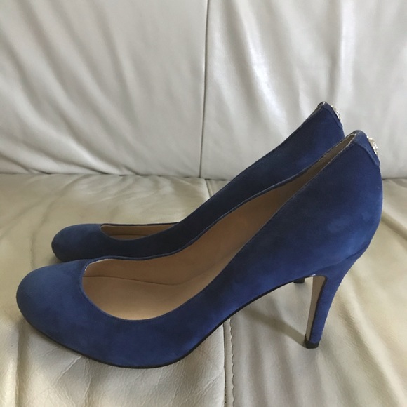 Ivanka Trump Blue Suede Pumps
2 3/4 in heel - Picture 4 of 7